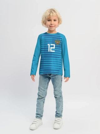 Детский лонгслив / Lunev away WC 2018