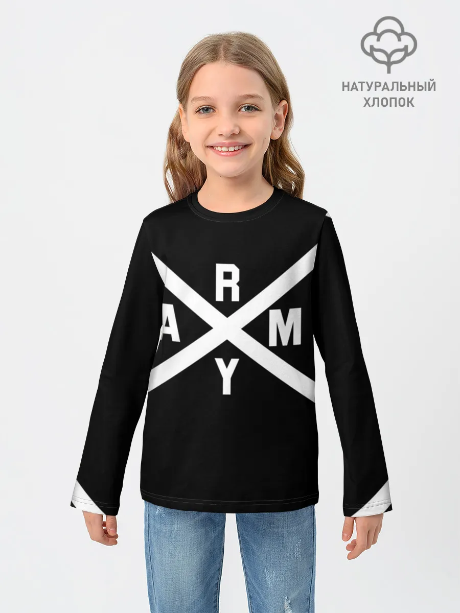 Детский лонгслив / BTS ARMY