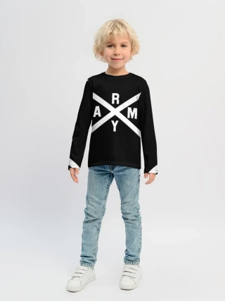 Детский лонгслив / BTS ARMY