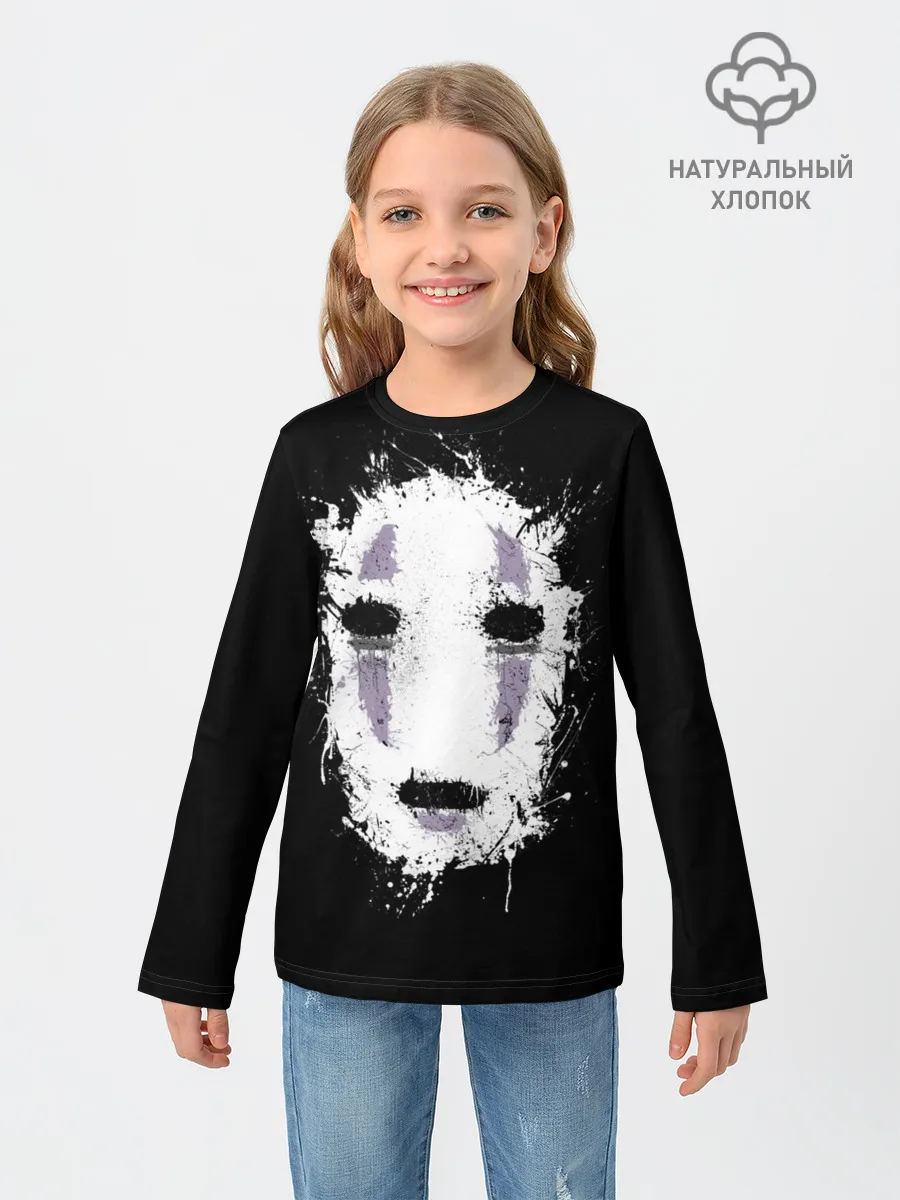 Детский лонгслив / Маска Безымянного бога Каонаси