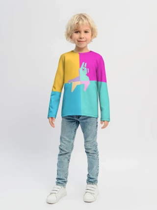 Детский лонгслив / FORNITE LLAMA