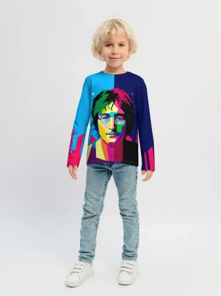 Детский лонгслив / Джон Леннон