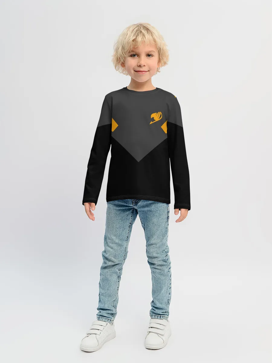 Детский лонгслив / Хвост Феи абстрация