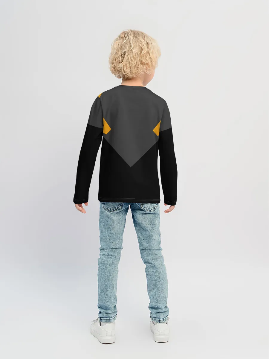 Детский лонгслив / Хвост Феи абстрация