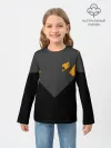 Детский лонгслив / Хвост Феи абстрация
