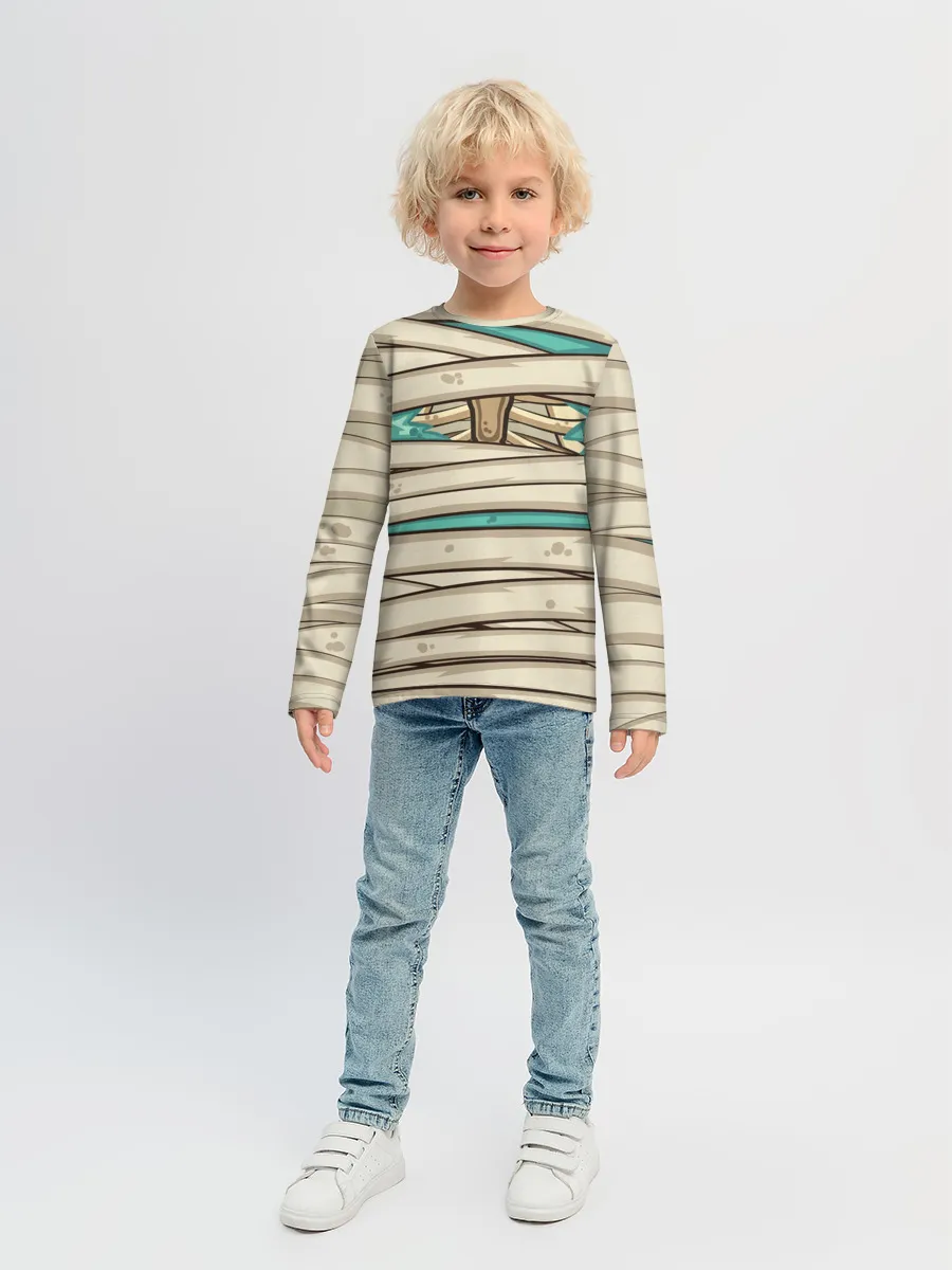 Детский лонгслив / Мумия