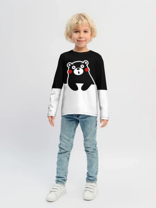 Детский лонгслив / Kumamon повис