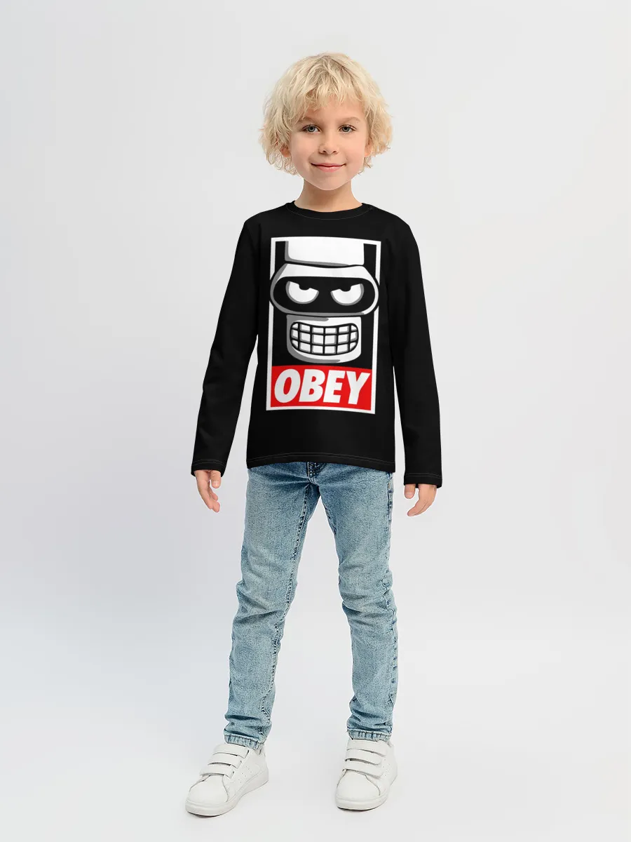 Детский лонгслив / Бендер