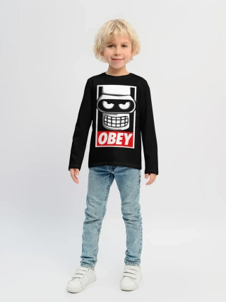 Детский лонгслив / Бендер