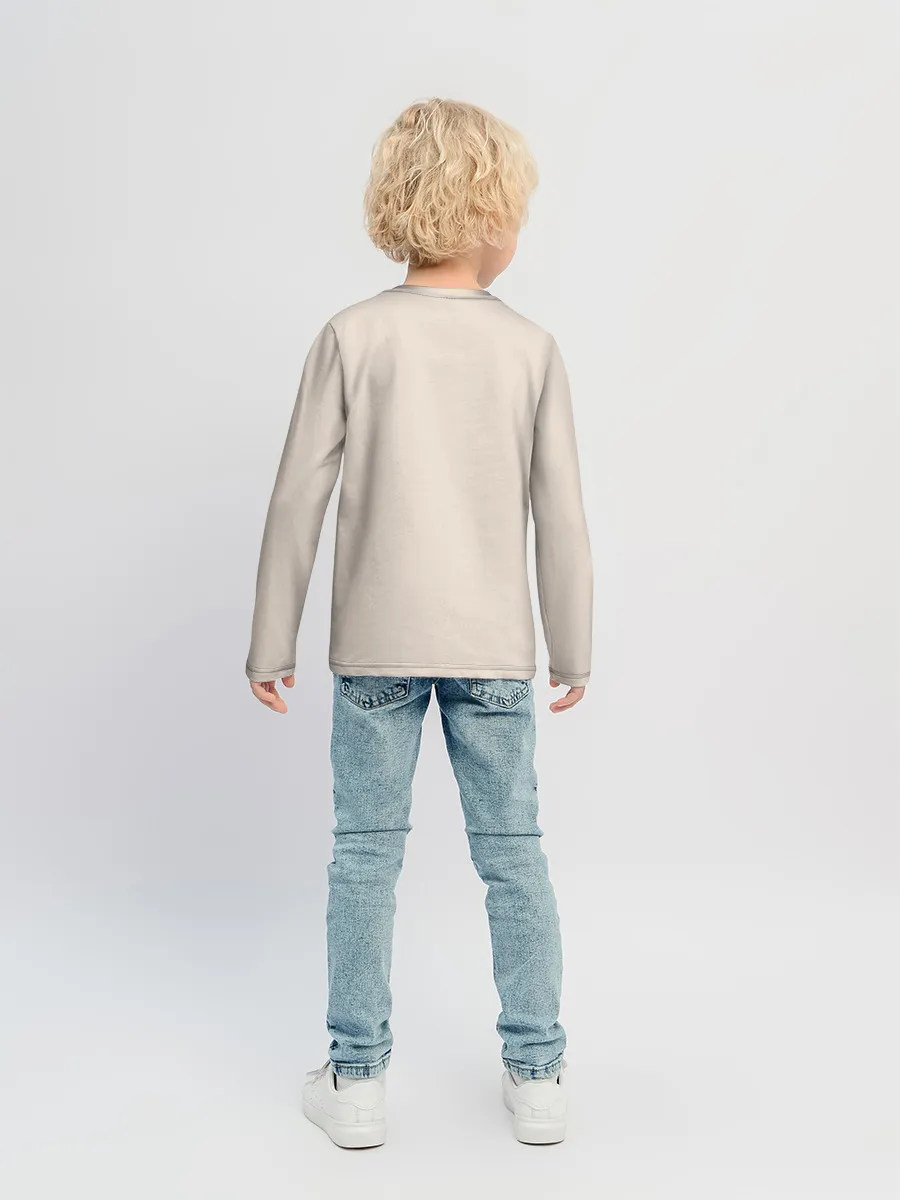 Детский лонгслив / Любовь Ежиков