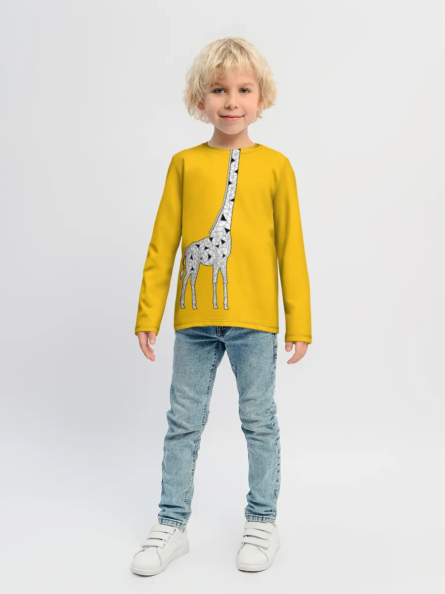 Детский лонгслив / Я Жираф