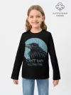 Детский лонгслив / Ворон