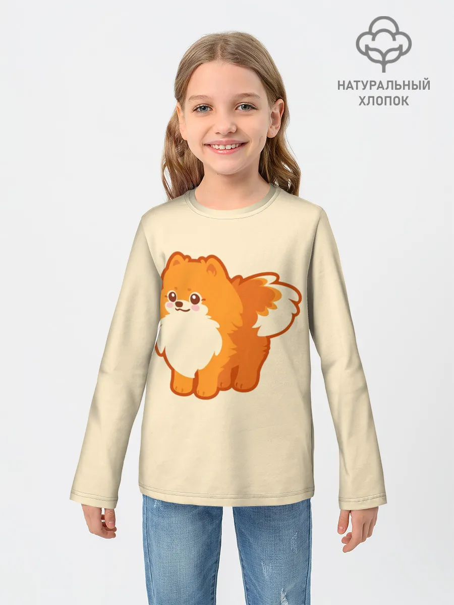 Детский лонгслив / Шпиц