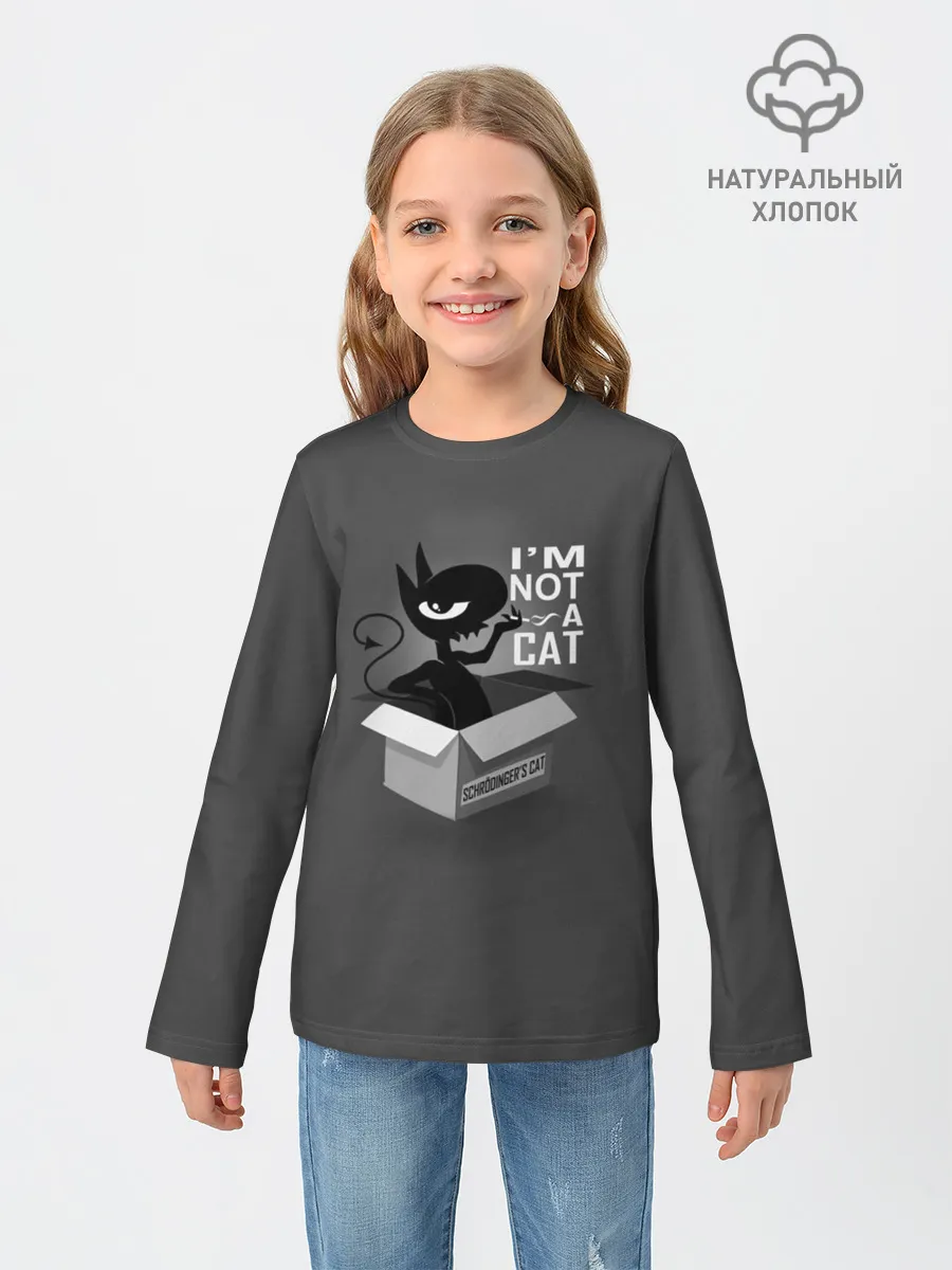 Детский лонгслив / Disenchantment. Im not a Cat