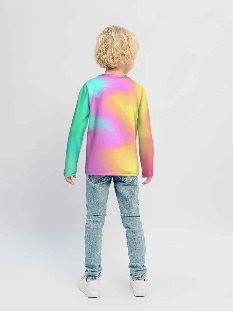 Детский лонгслив / Кислотная Гипножаба