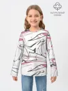 Детский лонгслив / Хаотичные линии
