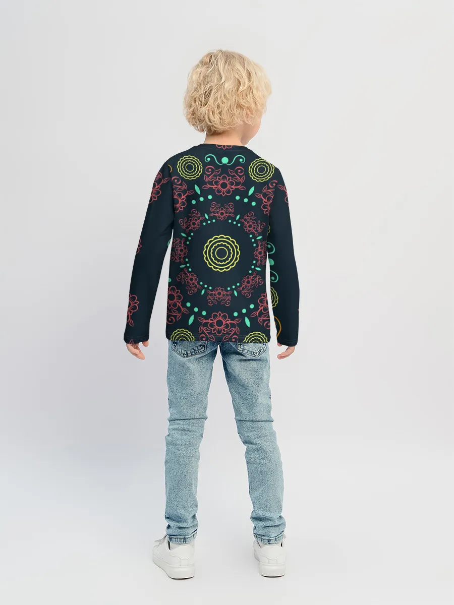 Детский лонгслив / Ornamental death