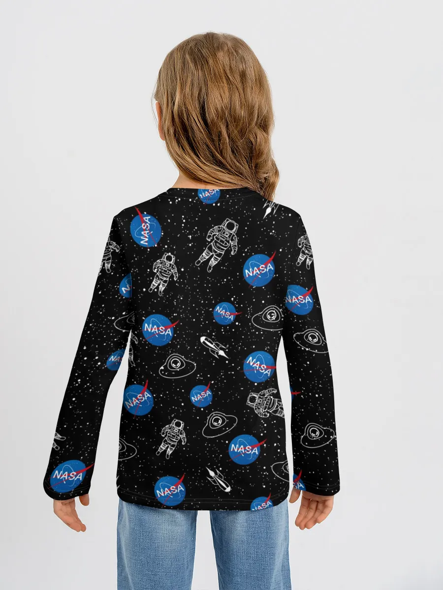 Детский лонгслив / NASA