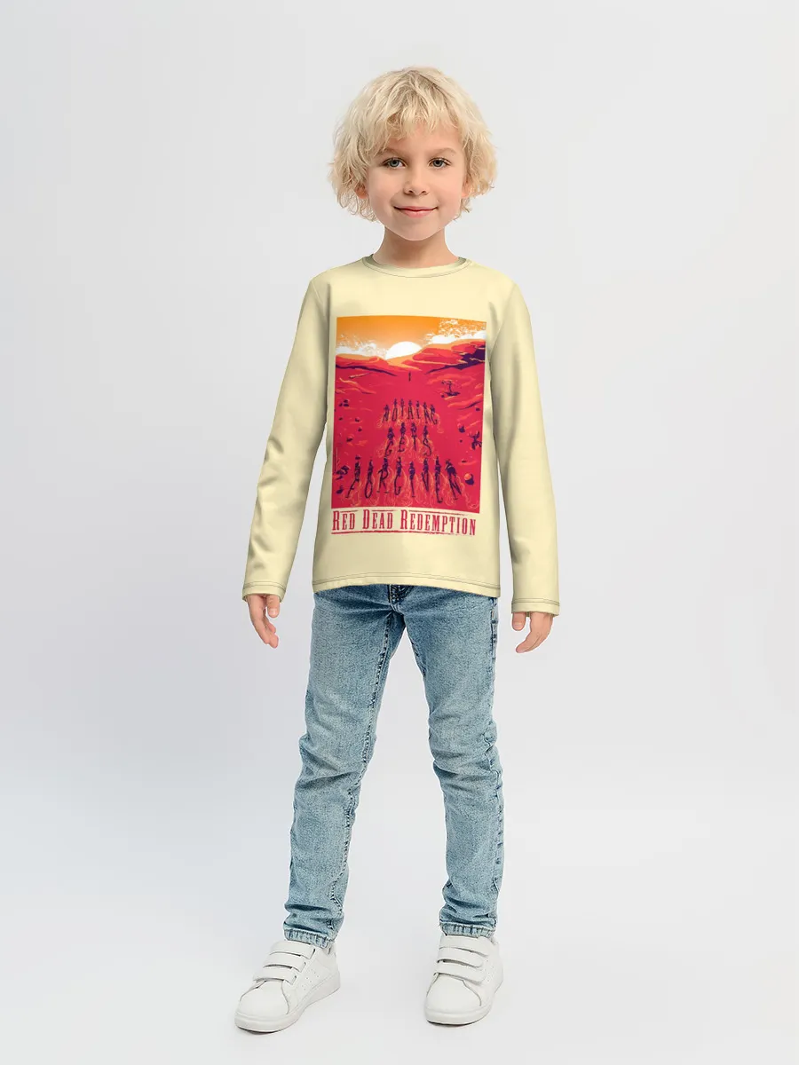 Детский лонгслив / Nothing gets forgiven