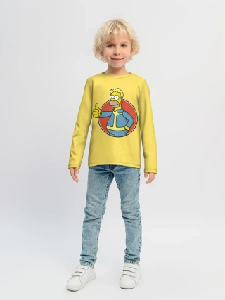 Детский лонгслив / Homer Fallout