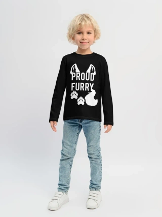 Детский лонгслив / Proud Furry