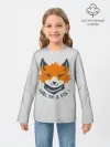 Детский лонгслив / Hello Fox