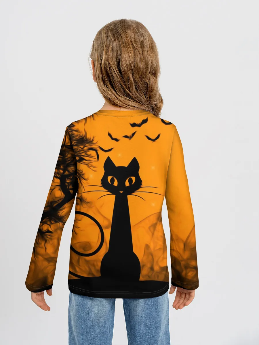Детский лонгслив / Halloween
