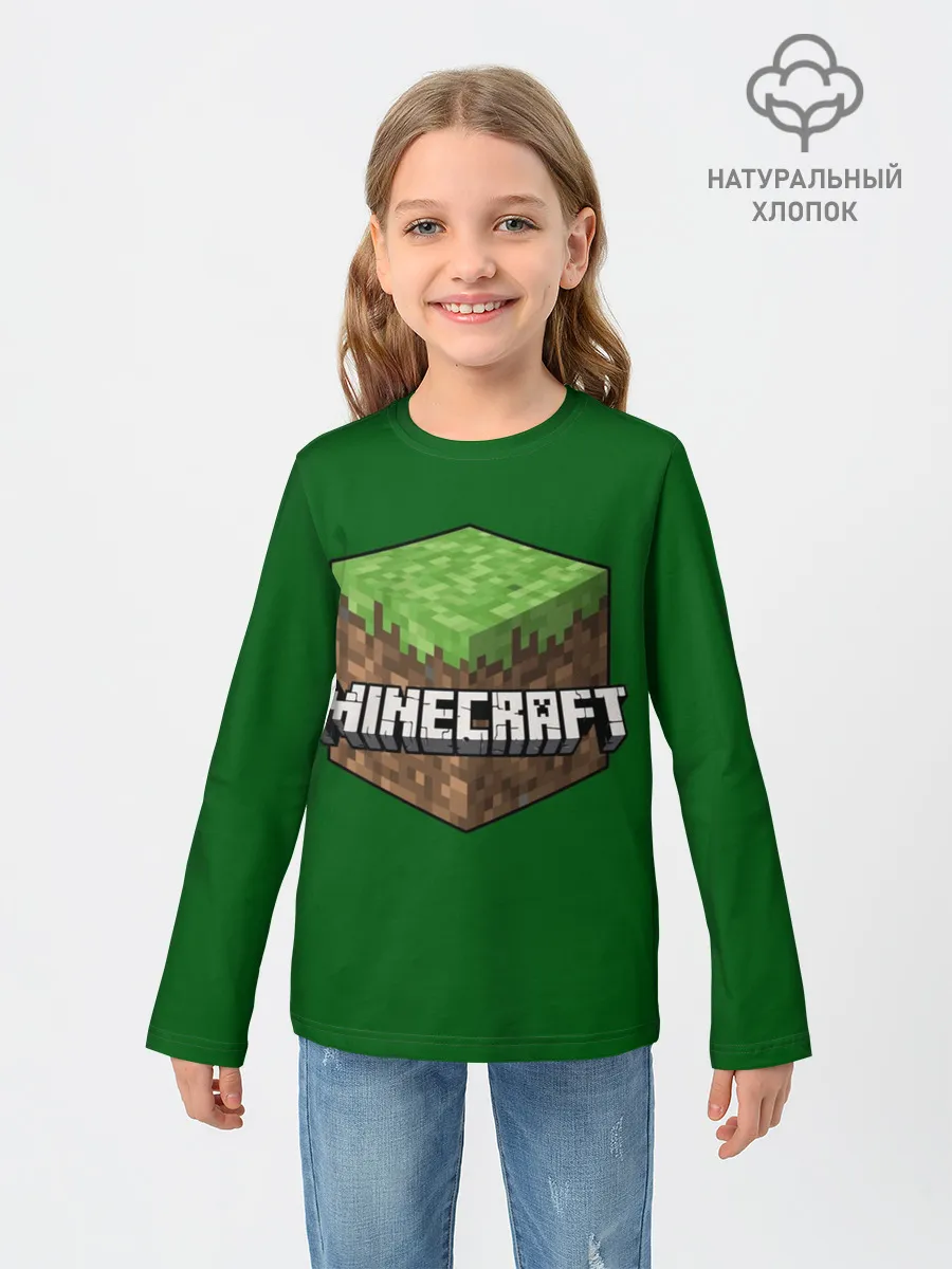 Детский лонгслив / Minecraft