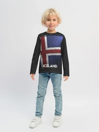 Детский лонгслив / Iceland