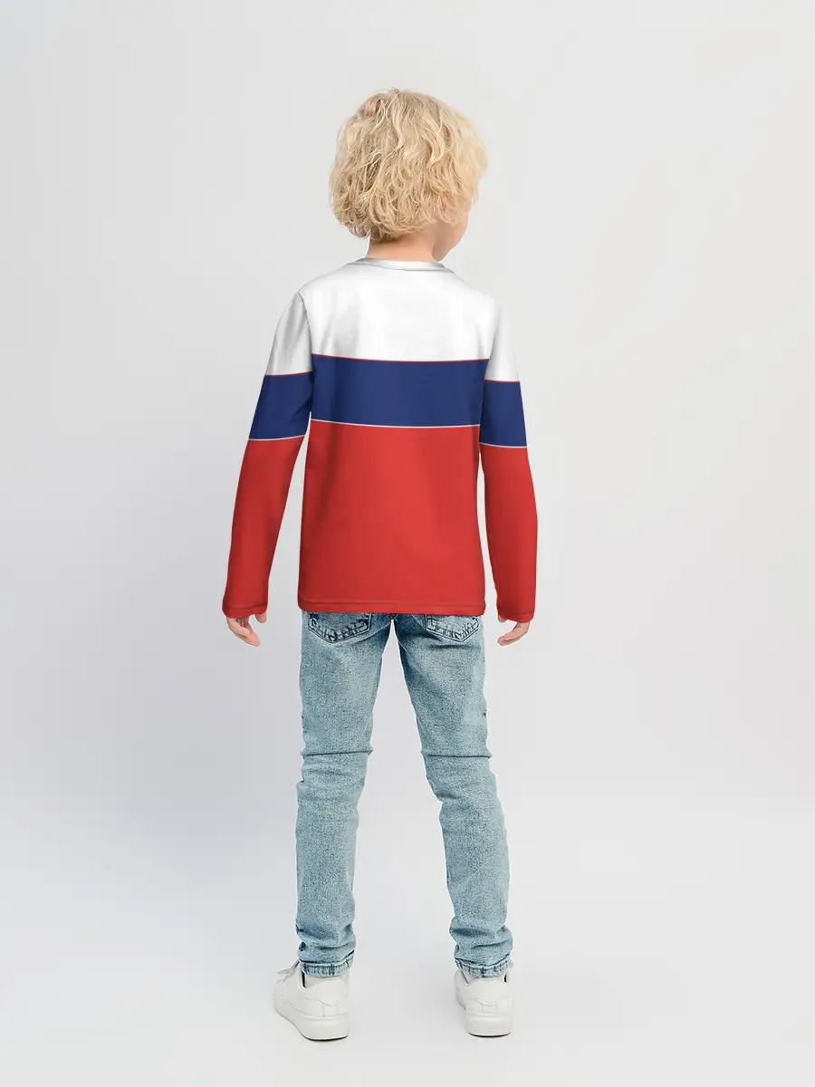 Детский лонгслив / Team Russia