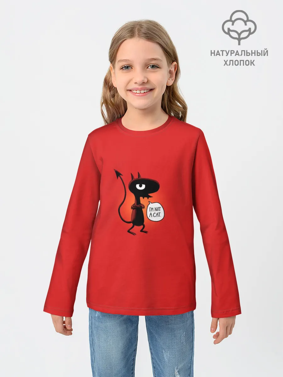 Детский лонгслив / Disenchantment. Im not a Cat