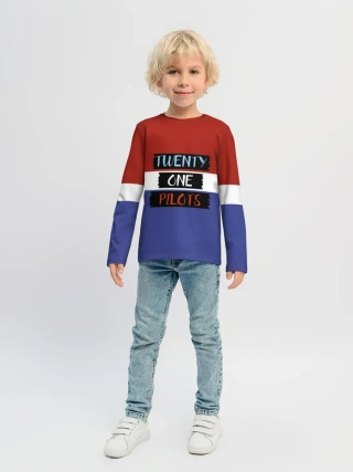 Детский лонгслив / Twenty one pilots