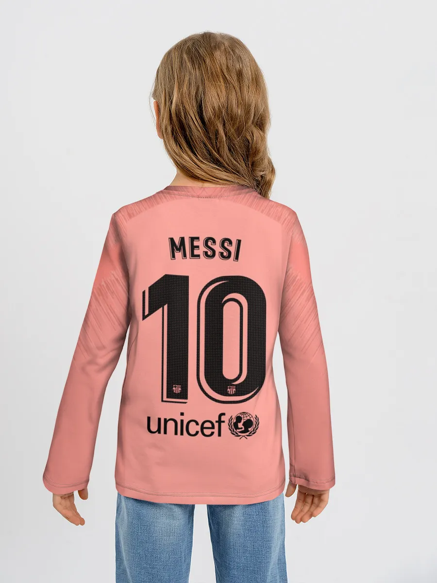 Детский лонгслив / Messi alternative 18-19
