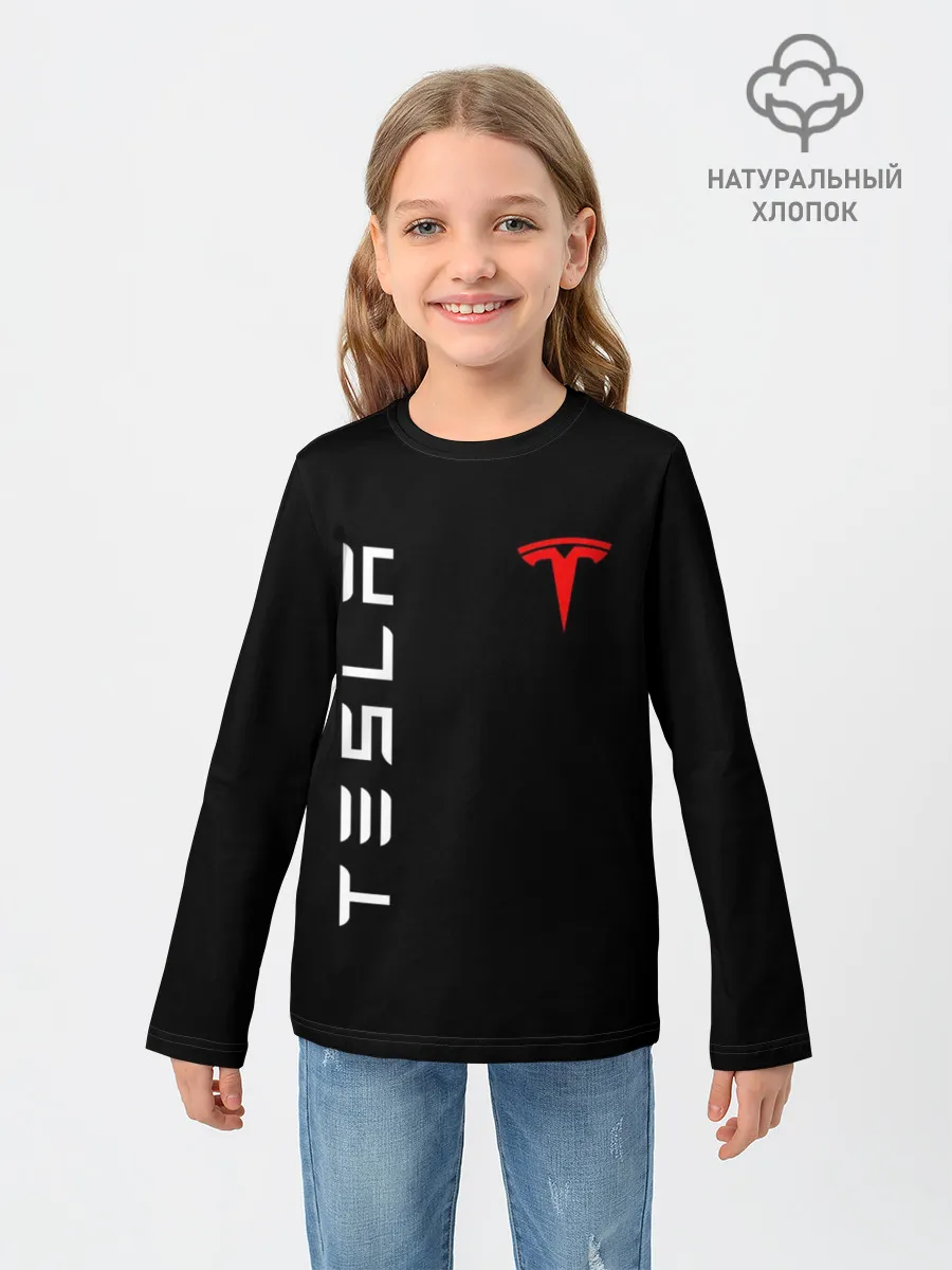 Детский лонгслив / TESLA