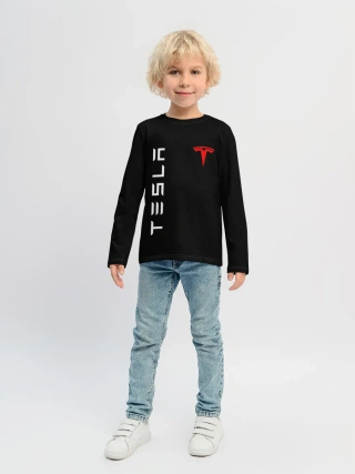 Детский лонгслив / TESLA