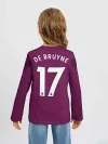 Детский лонгслив / De Bruyne alternative 18-19