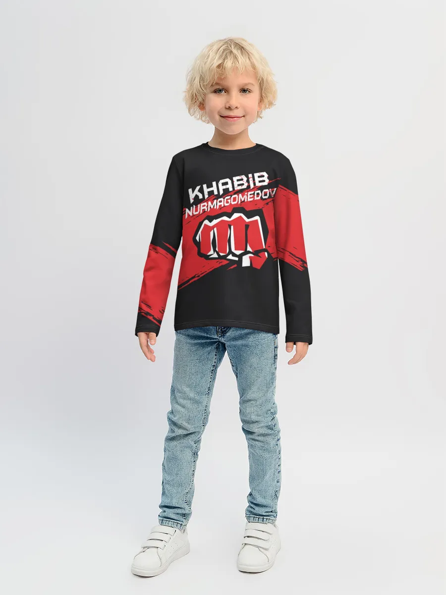 Детский лонгслив / KHABIB NURMAGOMEDOV.