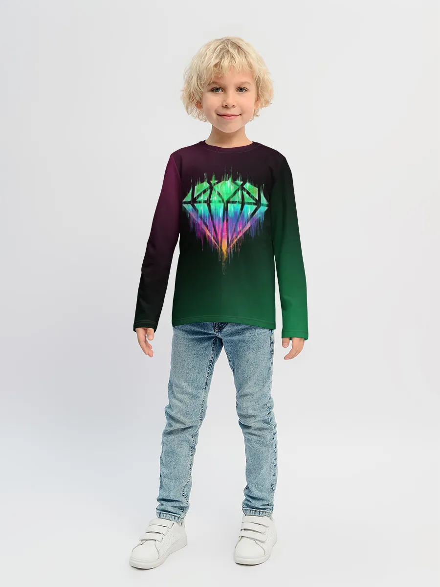 Детский лонгслив / Бриллиант