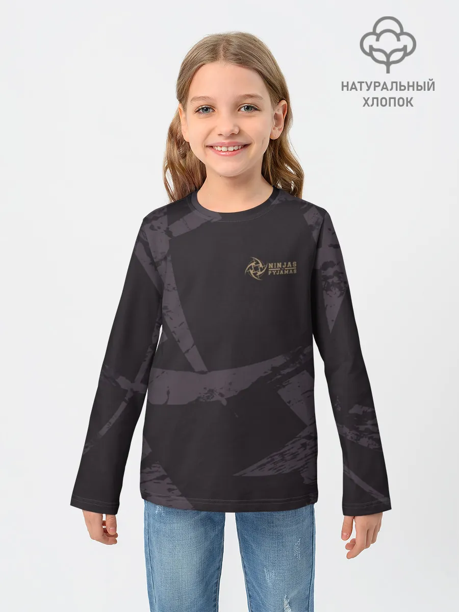 Детский лонгслив / cs:go - Ninja In Pijamas 2019