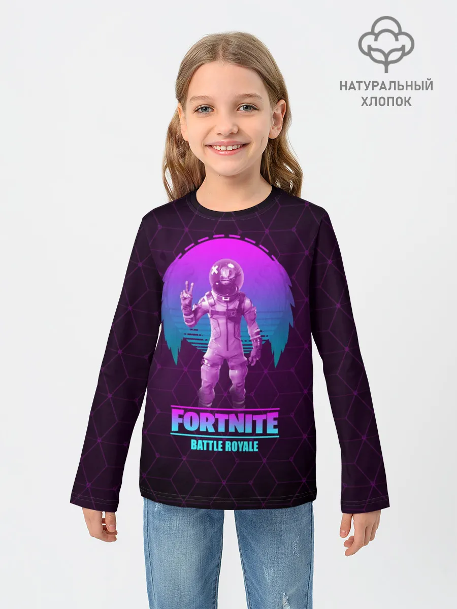Детский лонгслив / Fortnite