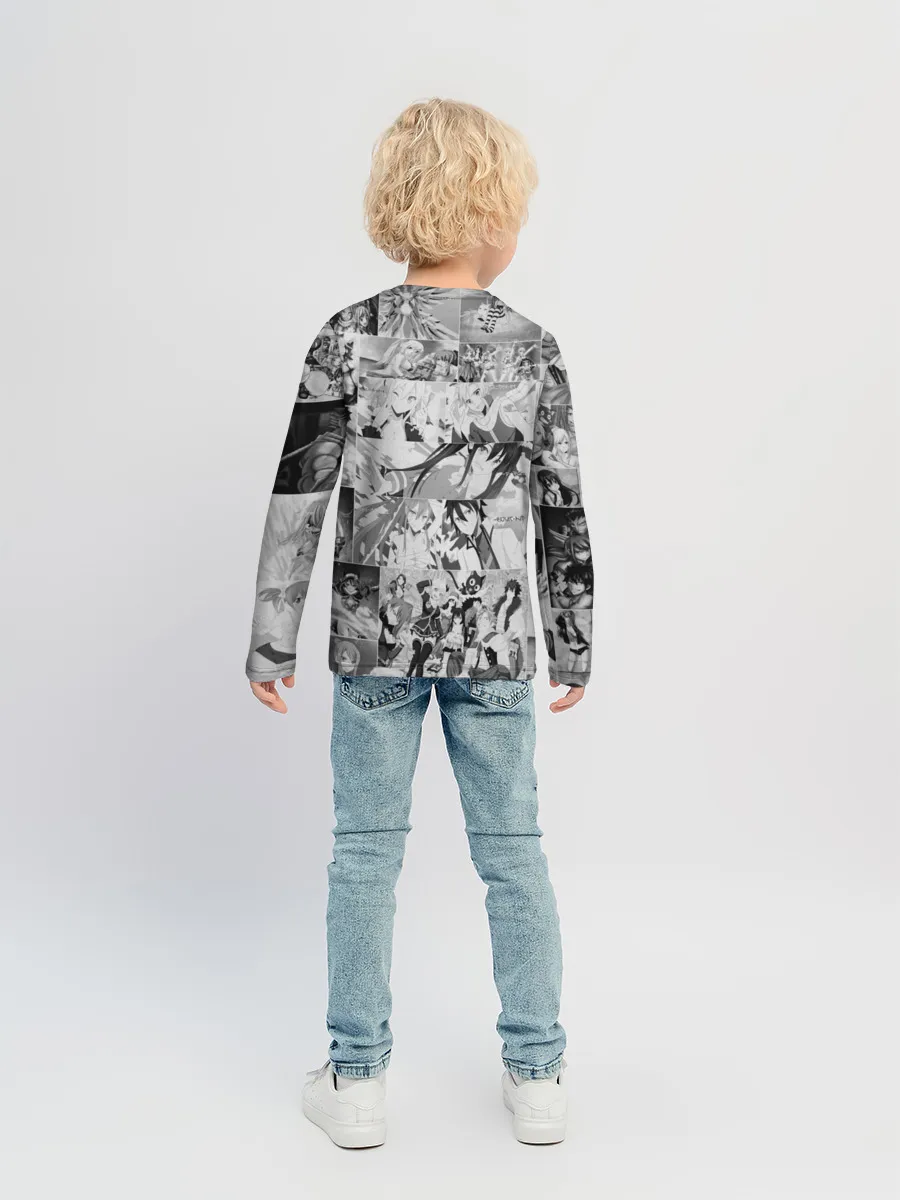 Детский лонгслив / Все герои Фейри Тейл