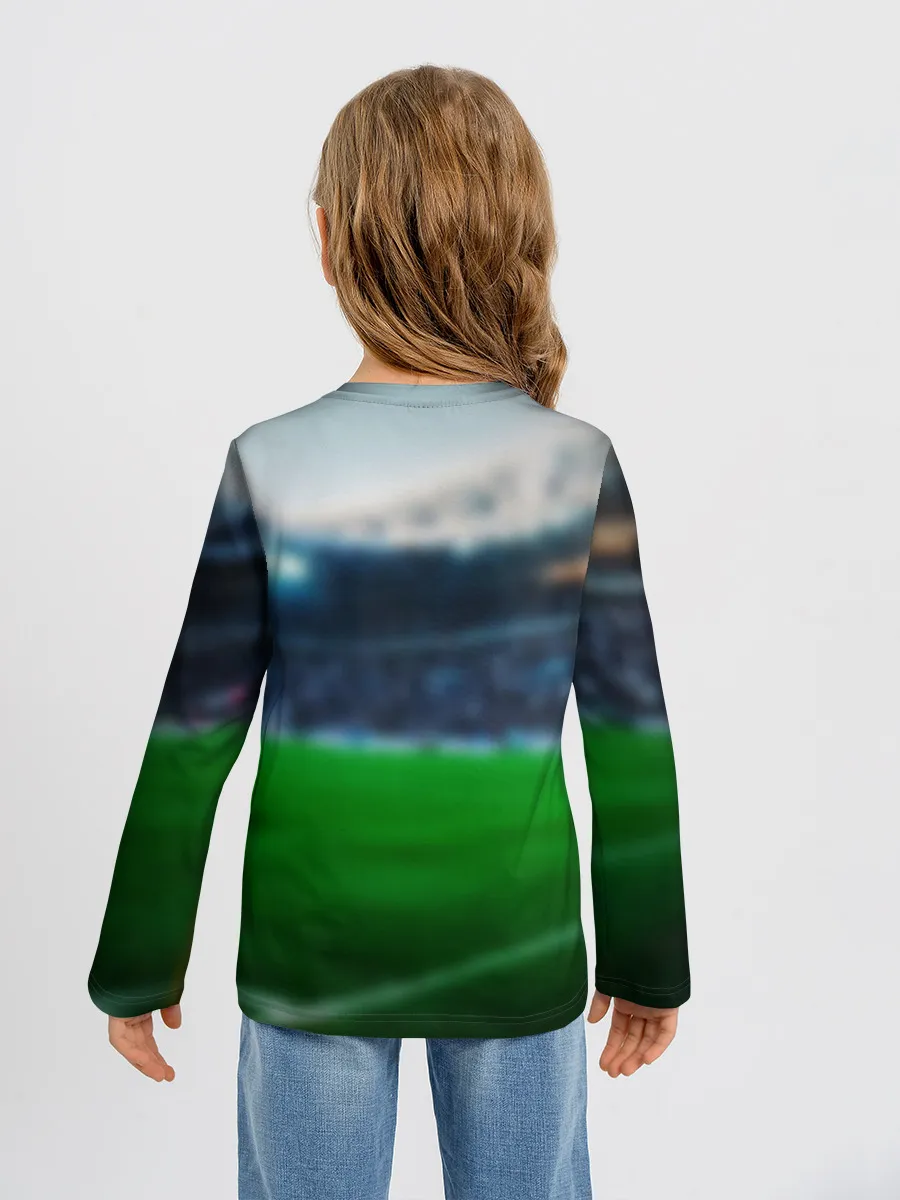 Детский лонгслив / Роналдо Ювентус