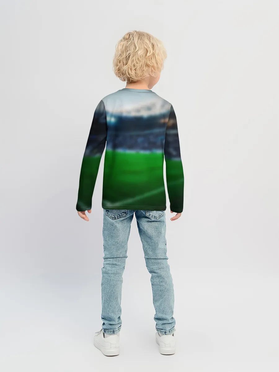 Детский лонгслив / Роналдо Ювентус