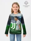 Детский лонгслив / Роналдо Ювентус