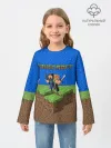 Детский лонгслив / MINECRAFT