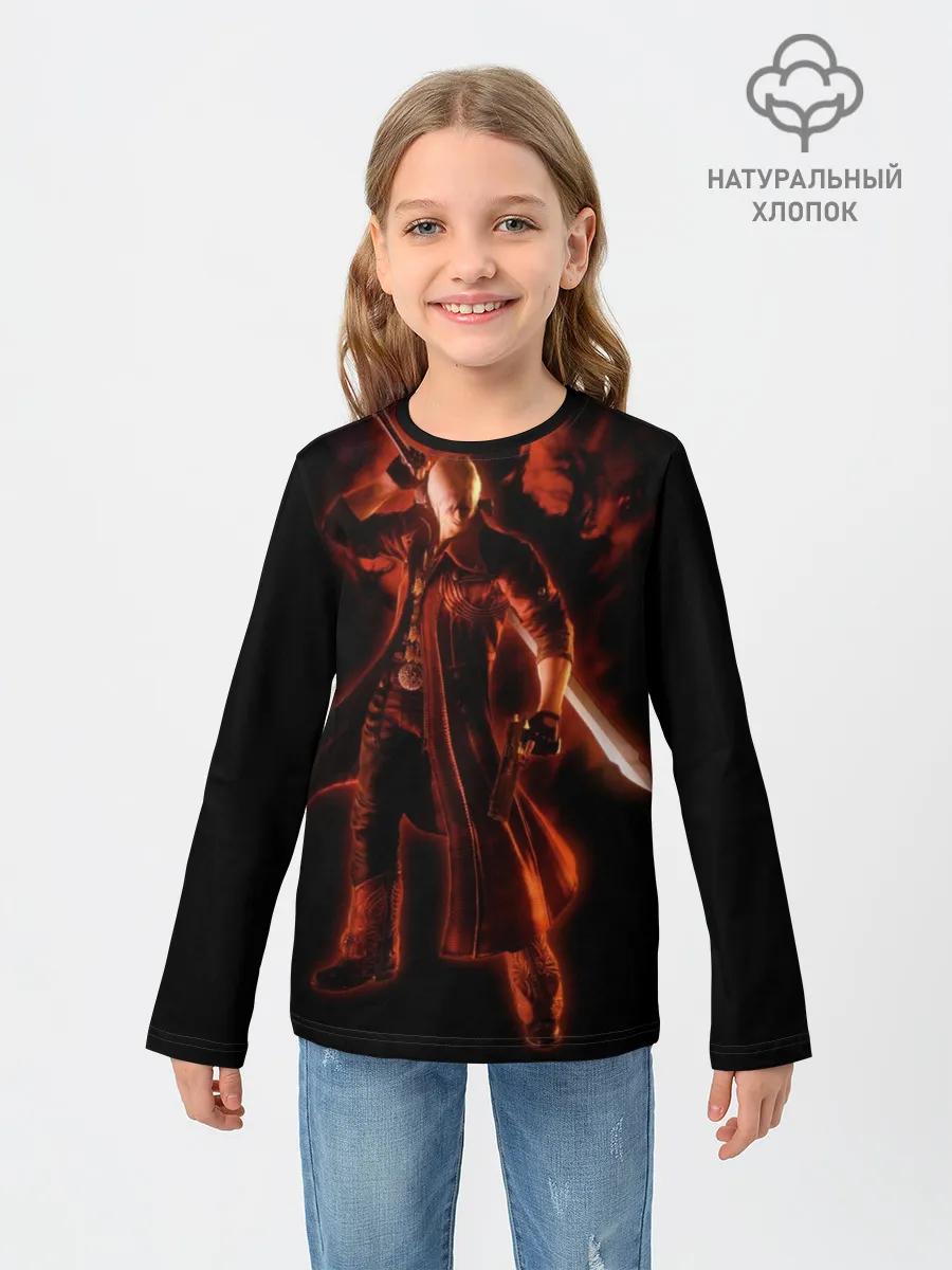Детский лонгслив / Devil May Cry