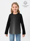 Детский лонгслив / Стальная ткань