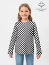 Детский лонгслив / Checkerboard