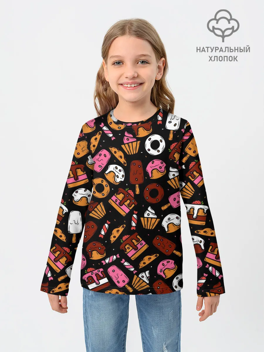 Детский лонгслив / Вкусняшки