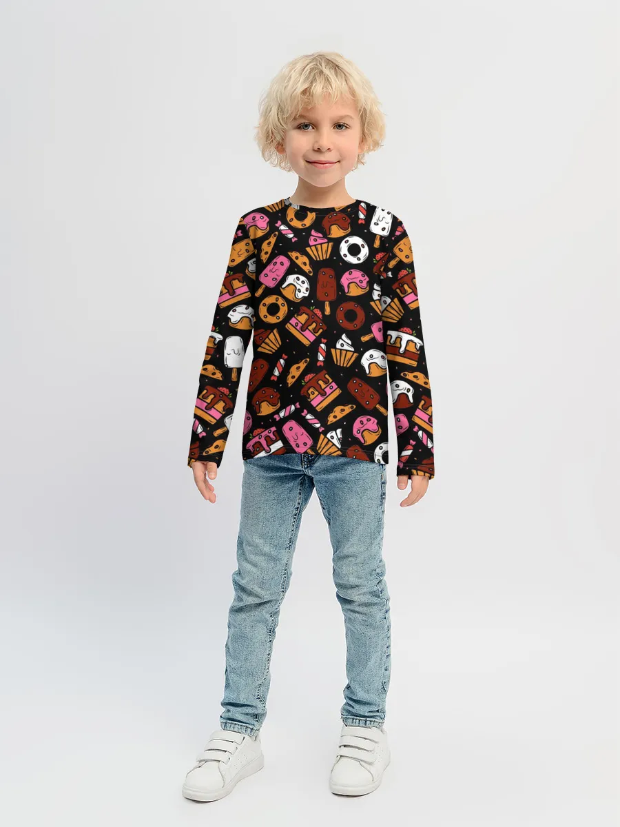 Детский лонгслив / Вкусняшки